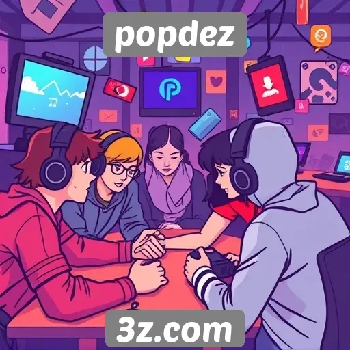 Impacto das redes sociais nos gamers do Popdez